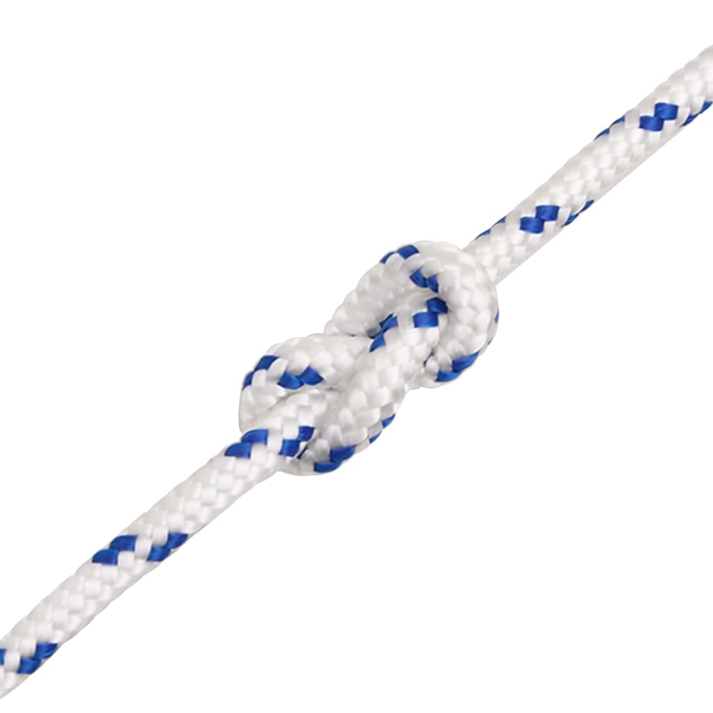 vidaXL Σχοινί Ναυτιλίας Λευκό 3 χιλ. 50 μ. από Πολυπροπυλένιο