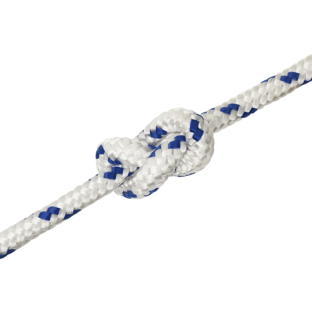 vidaXL Σχοινί Ναυτιλίας Λευκό 14 χιλ. 100 μ. από Πολυπροπυλένιο
