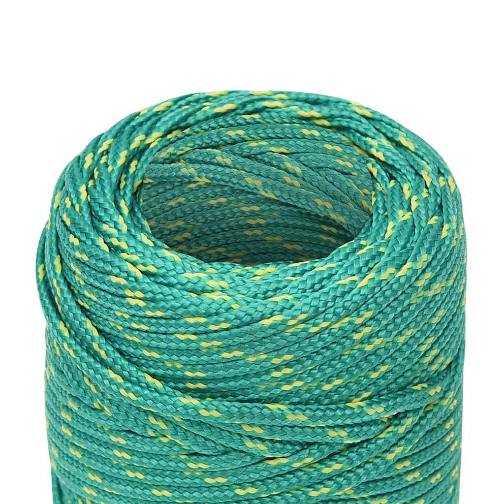 vidaXL Σχοινί Ναυτιλίας Πράσινο 2 χιλ. 250 μ. από Πολυπροπυλένιο