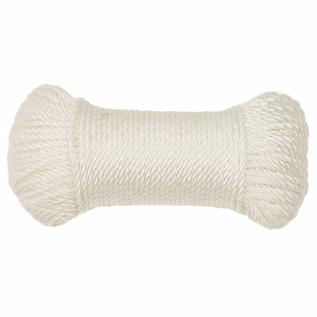 vidaXL Σχοινί Εργασίας Λευκό 3 χιλ. 25 μ. από Πολυπροπυλένιο