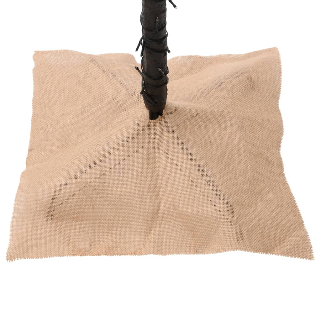 vidaXL Δέντρο Φοίνικας με 88 LED Θερμό Λευκό 150 εκ.