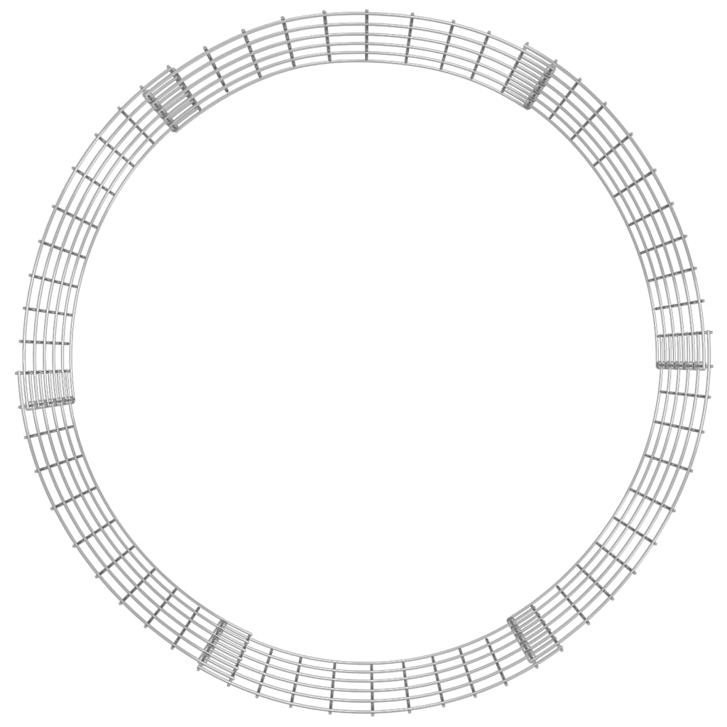 vidaXL Κομποστοποιητής Κήπου Ø100x50 εκ. Γαλβανισμένος Χάλυβας