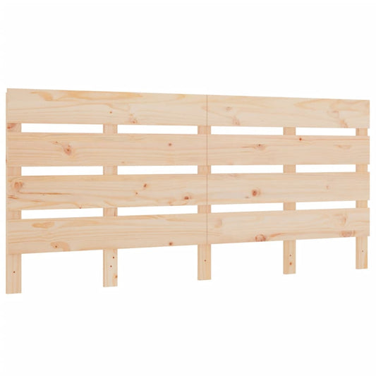 vidaXL Κεφαλάρι Κρεβατιού 150 x 3 x 80 εκ. από Μασίφ Ξύλο Πεύκου