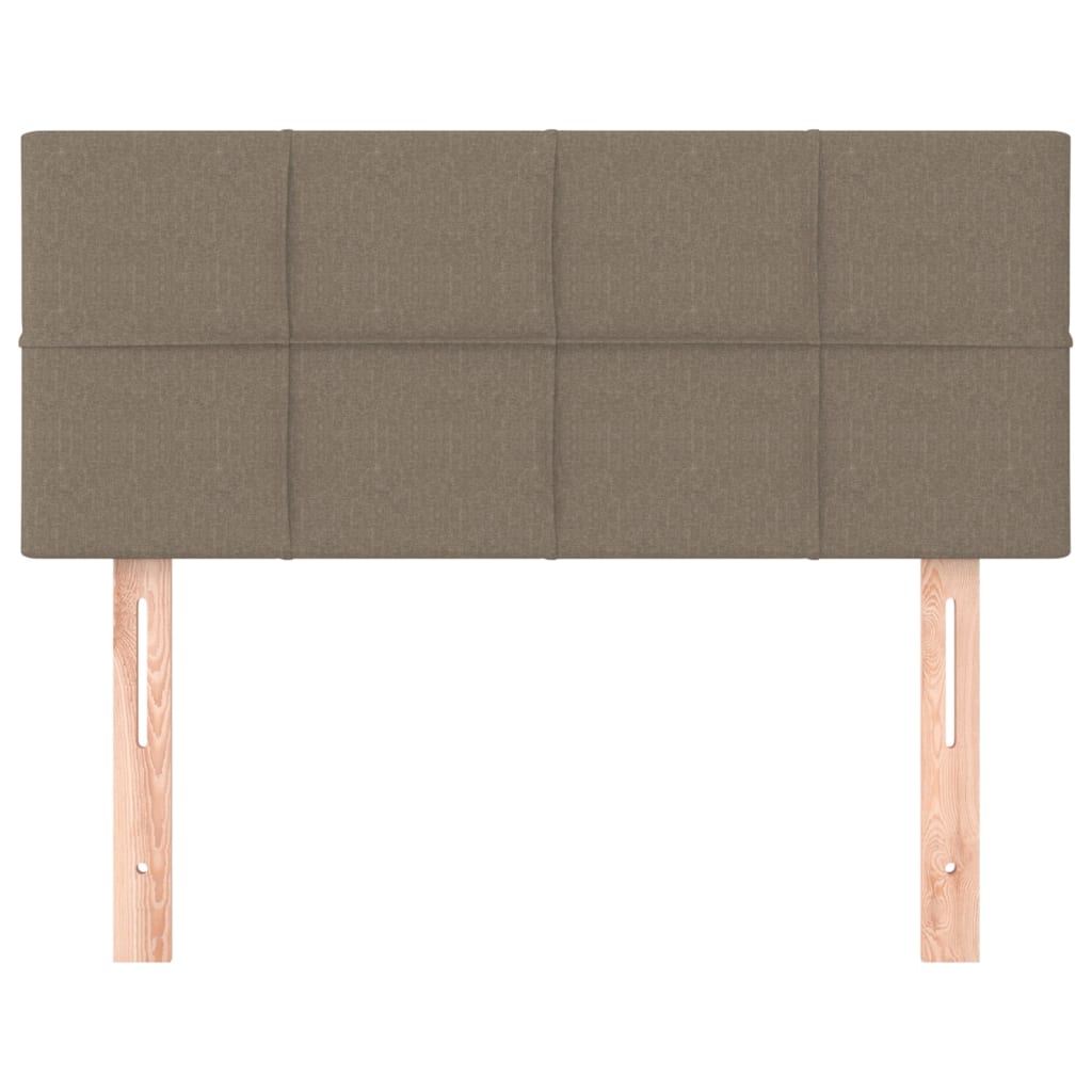 vidaXL Κεφαλάρι Κρεβατιού Taupe 80 x 5 x 78/88 εκ. Υφασμάτινο