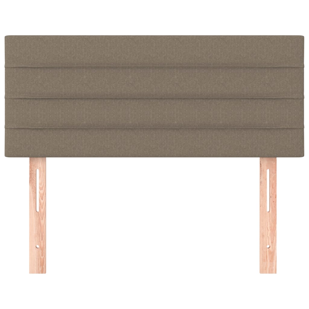 vidaXL Κεφαλάρι Κρεβατιού Taupe 80 x 5 x 78/88 εκ. Υφασμάτινο