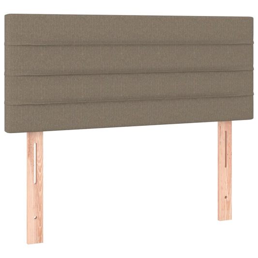 vidaXL Κεφαλάρι Κρεβατιού Taupe 100x5x78/88 εκ. Υφασμάτινο
