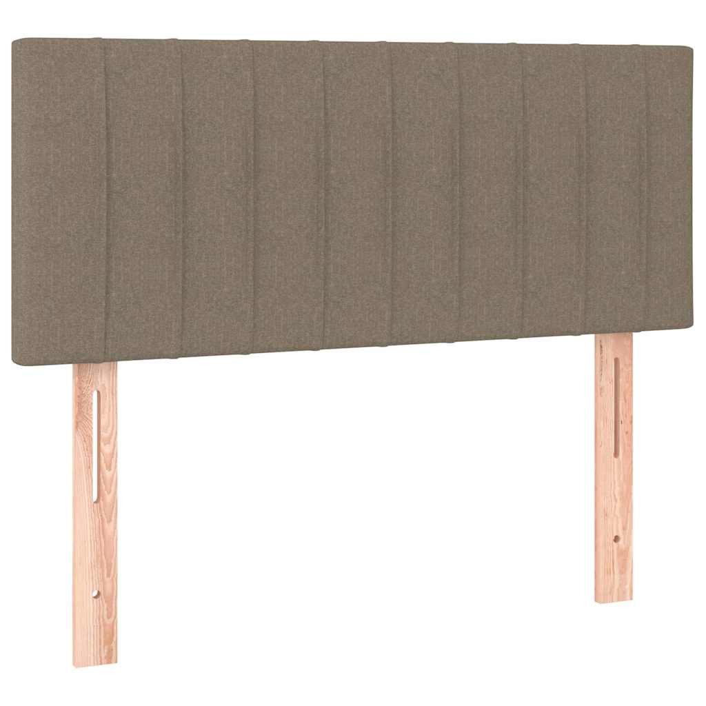 vidaXL Κεφαλάρι Κρεβατιού Taupe 80 x 5 x 78/88 εκ. Υφασμάτινο