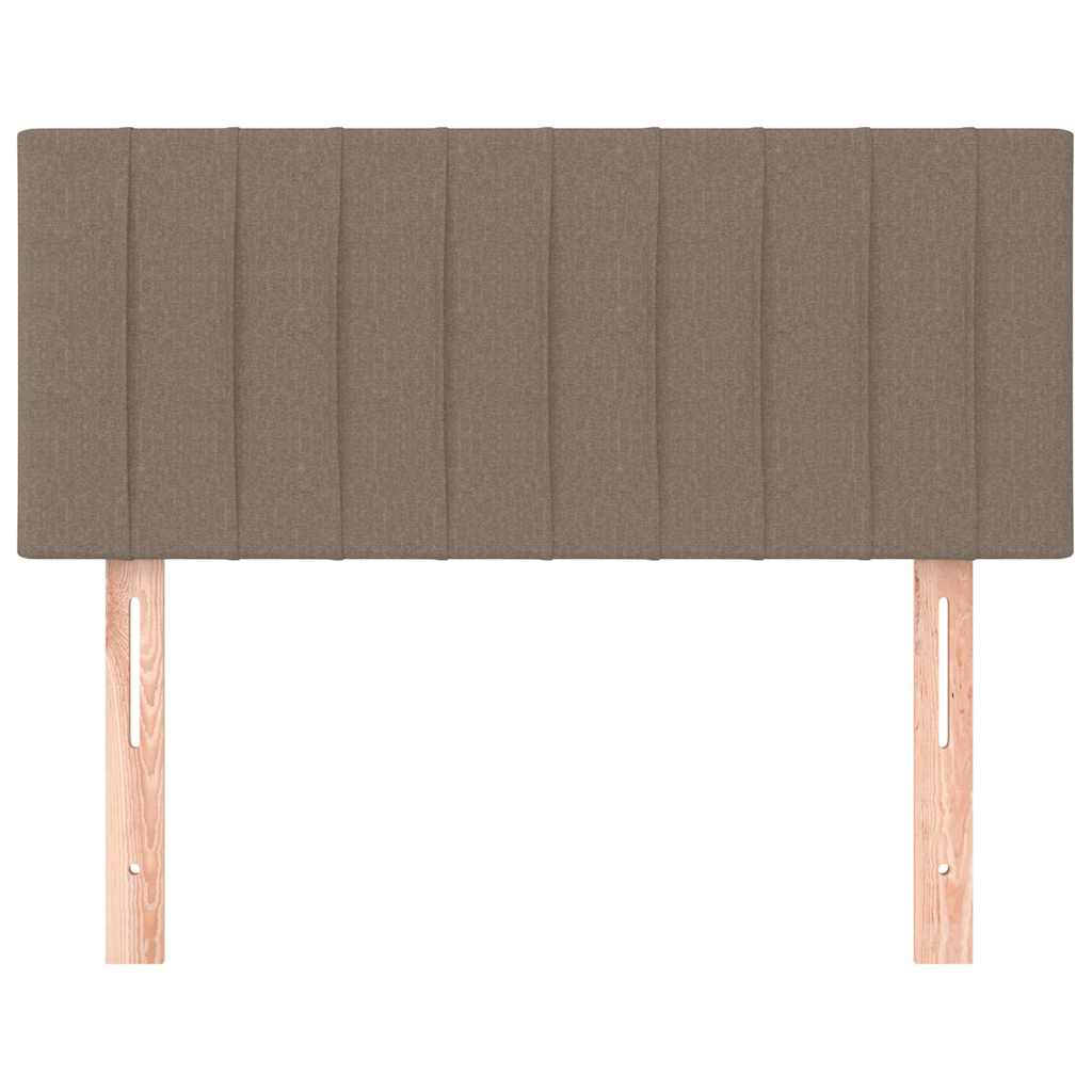 vidaXL Κεφαλάρι Κρεβατιού Taupe 80 x 5 x 78/88 εκ. Υφασμάτινο