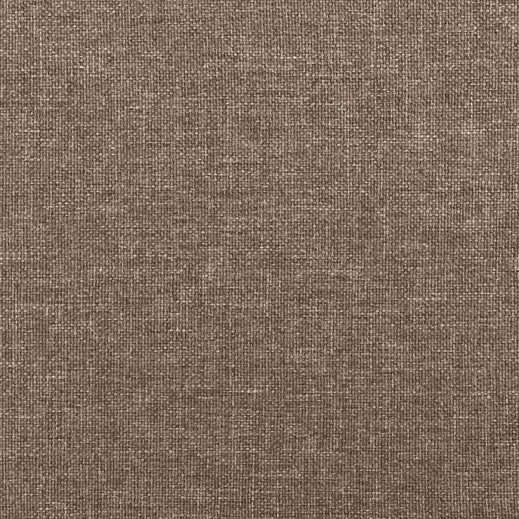 vidaXL Κεφαλάρι Κρεβατιού Taupe 80 x 5 x 78/88 εκ. Υφασμάτινο