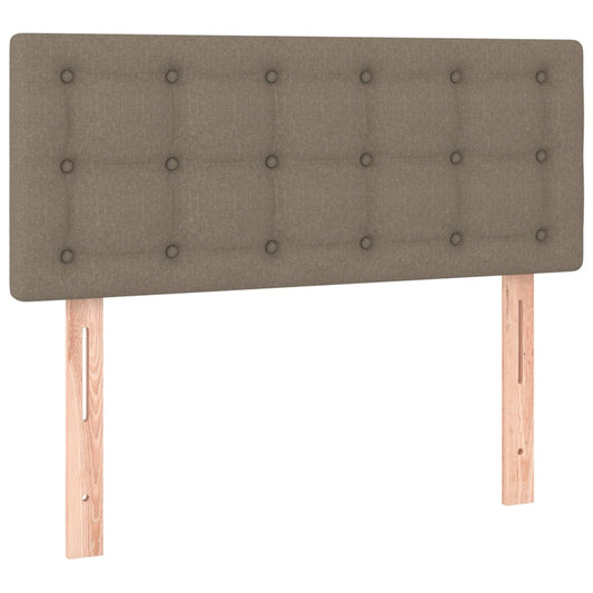 vidaXL Κεφαλάρι Κρεβατιού Taupe 80 x 5 x 78/88 εκ. Υφασμάτινο