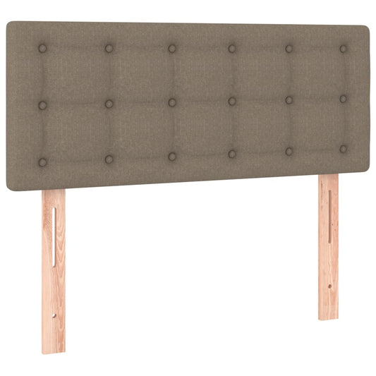 vidaXL Κεφαλάρι Κρεβατιού Taupe 90x5x78/88 εκ. Υφασμάτινο