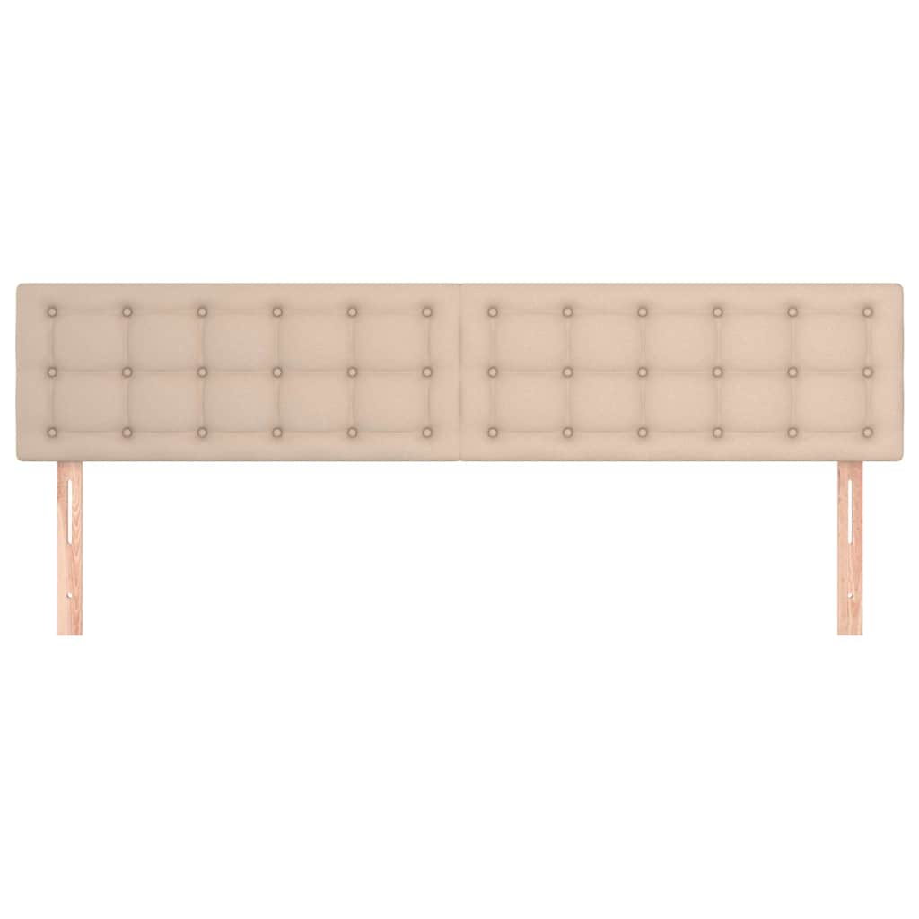vidaXL Κεφαλάρια Καπουτσίνο 160x5x78/88 εκ. από Συνθετικό Δέρμα