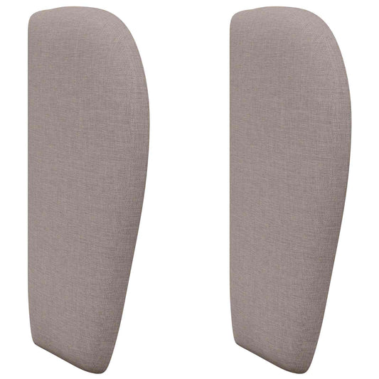 vidaXL Αυτί Κεφαλής Taupe 40 x 23 x 6 εκ ύφασμα