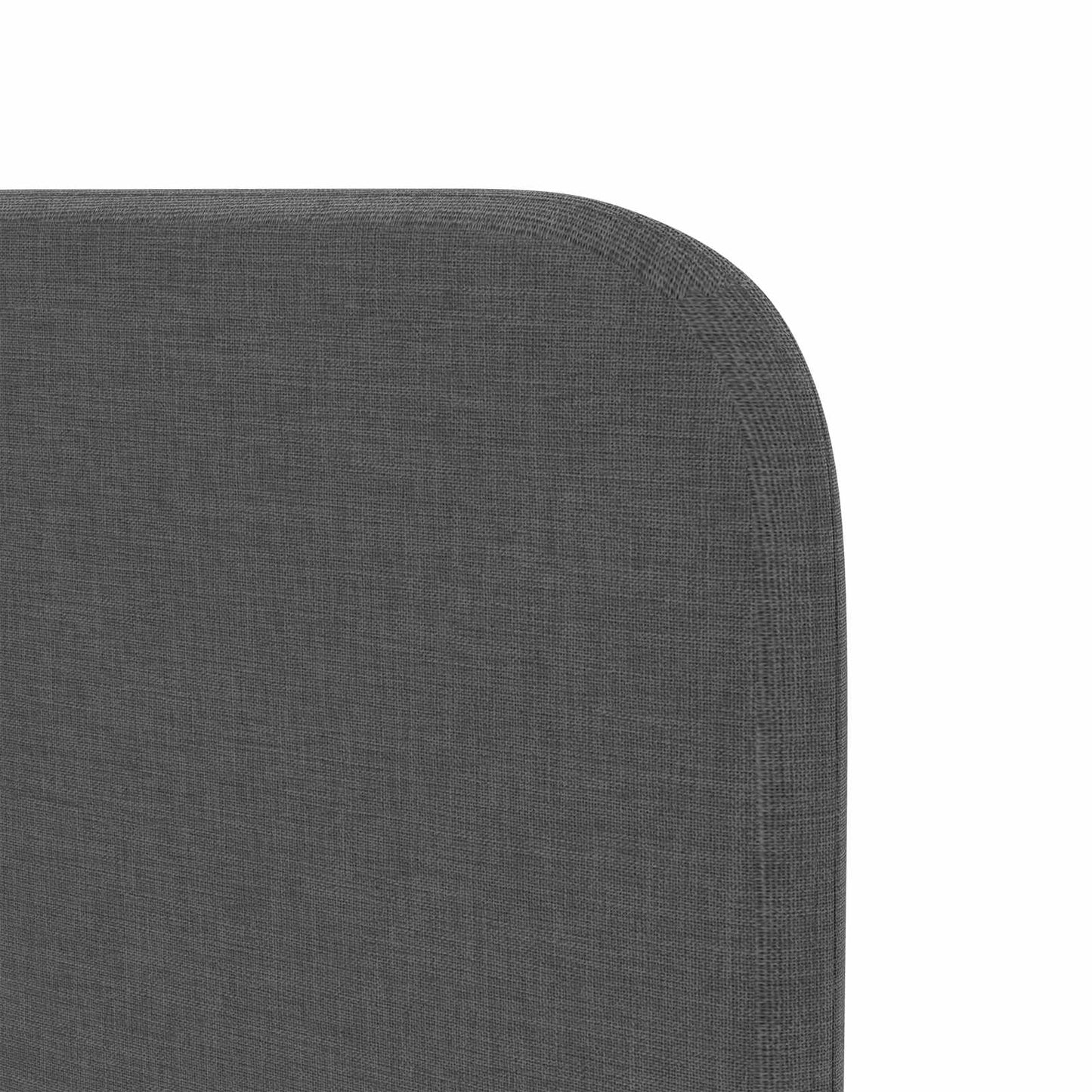vidaXL Αυτί Κεφαλής Σκούρο Γκρι 40,5 x 40,5 x 4 εκ ύφασμα