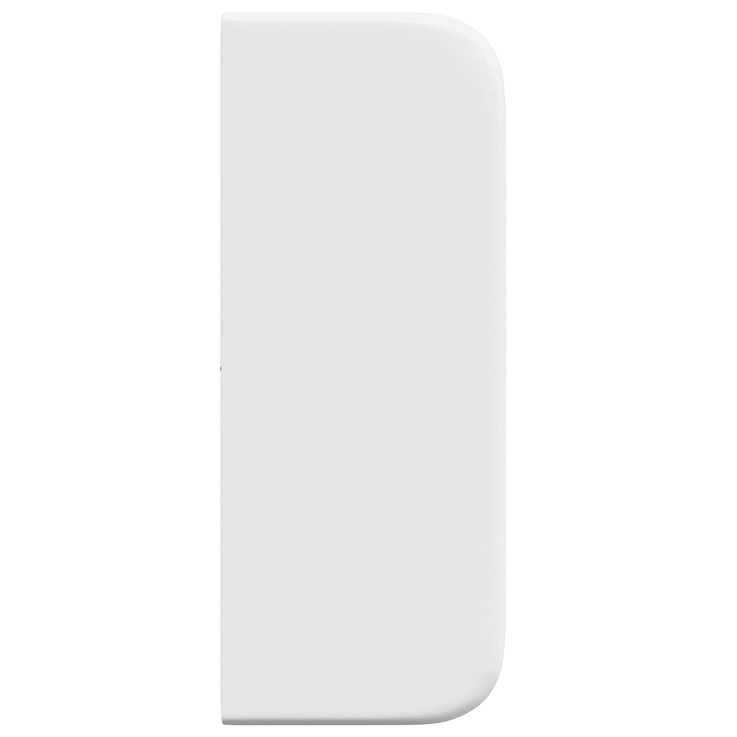vidaXL Αυτί Κεφαλής Λευκό 40,5 x 40,5 x 4 εκ PVC