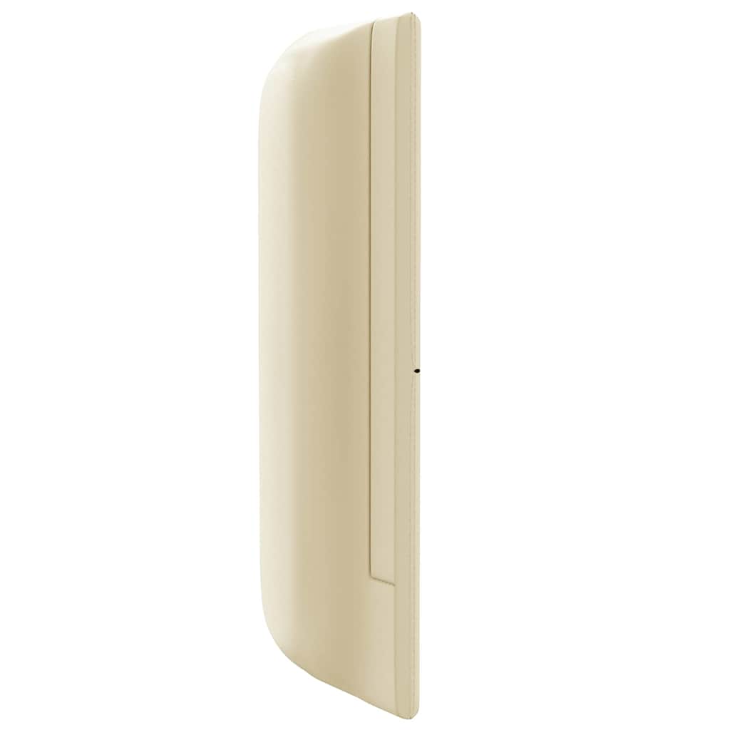 vidaXL Αυτί Κεφαλής Κρεμ 40,5 x 40,5 x 4 εκ PVC
