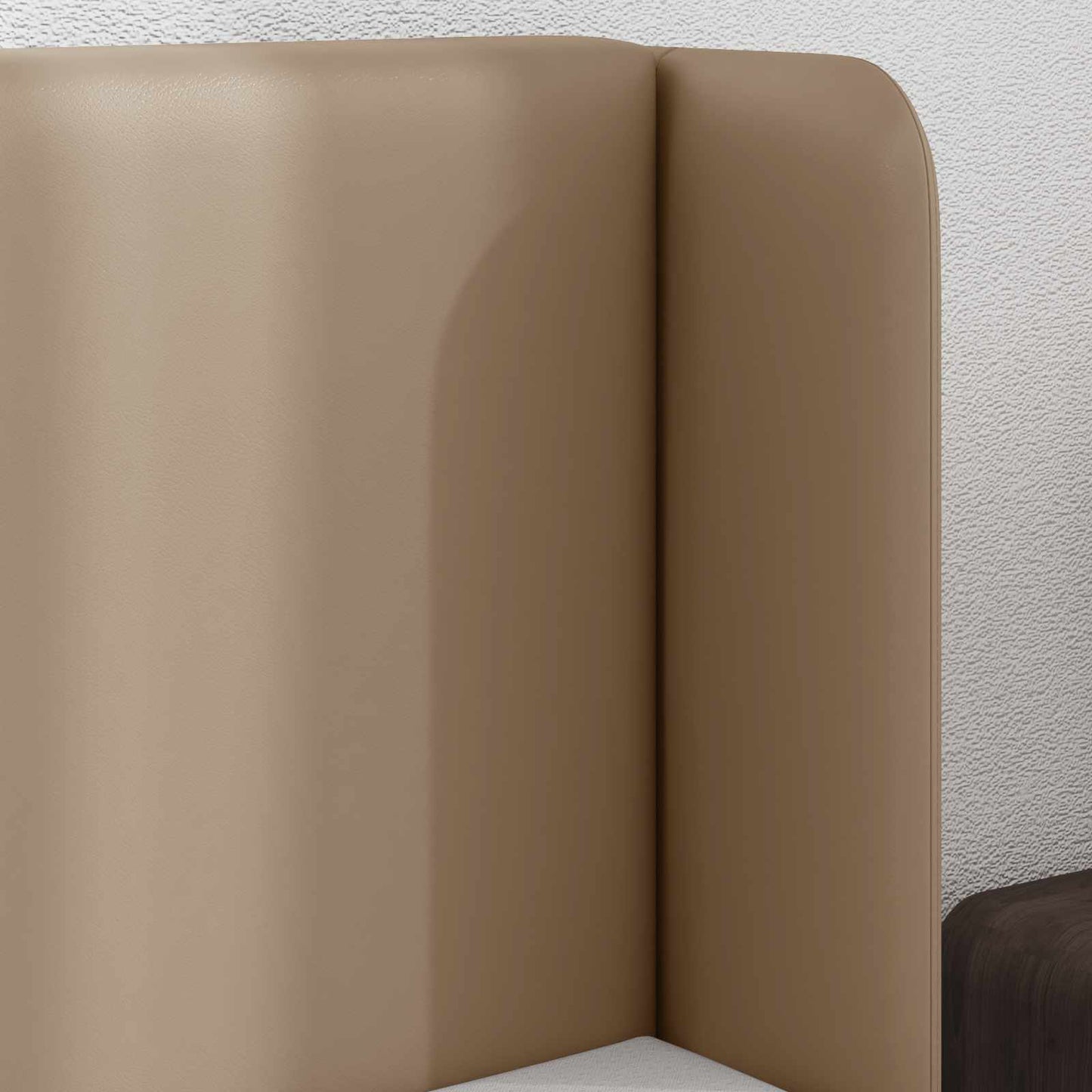 vidaXL Αυτί Κεφαλής Καφέ 40,5 x 40,5 x 4 εκ PVC