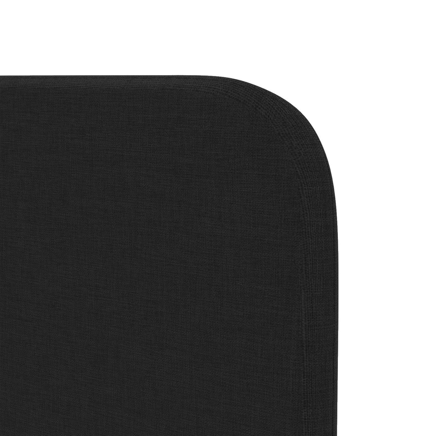 vidaXL Αυτί Κεφαλής Μαύρο 80 x 16 x 4 εκ. ύφασμα
