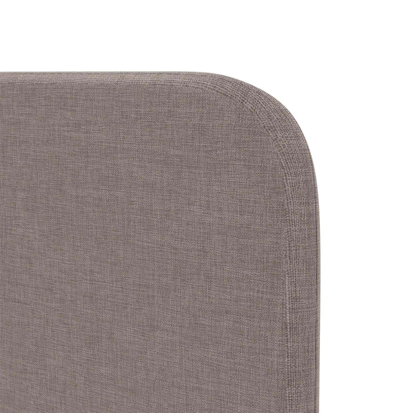 vidaXL Αυτί Κεφαλής Taupe 80 x 16 x 4 εκ. ύφασμα
