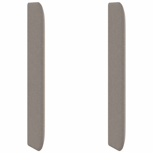 vidaXL Αυτί Κεφαλής Taupe 80 x 16 x 4 εκ. ύφασμα