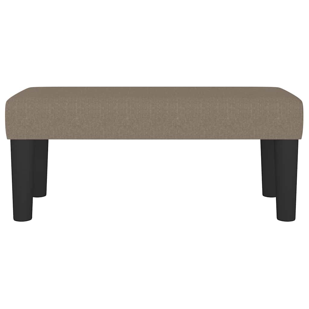 vidaXL Πάγκος Taupe 70 x 30 x 30 εκ. Υφασμάτινος