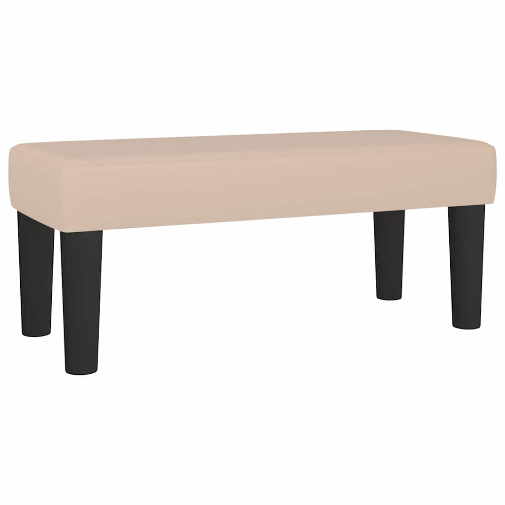 vidaXL Πάγκος Καπουτσίνο 70 x 30 x 30 εκ. από Συνθετικό Δέρμα
