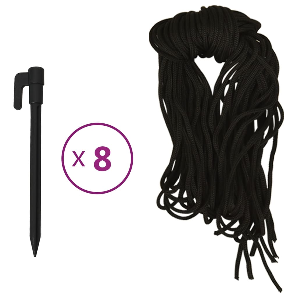 vidaXL Άγιος Βασίλης Έλκηθρο με Ταράνδους Φουσκωτό με LED 130 εκ.