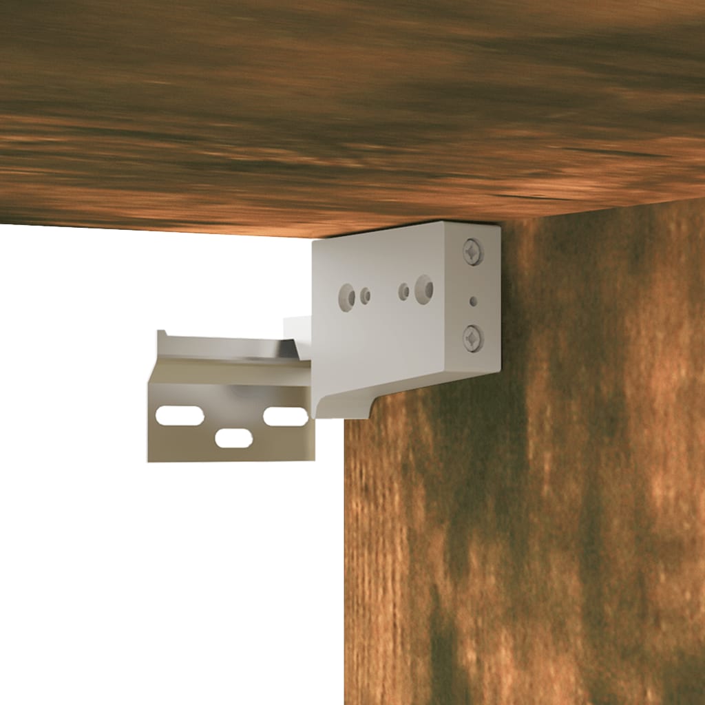 vidaXL Σετ Επίπλων Τηλεόρασης 7 Τεμαχίων Καπνιστή δρυς Επεξ. Ξύλο