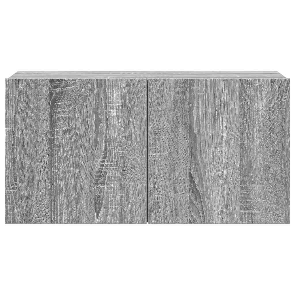 vidaXL Σετ Επίπλων Τηλεόρασης 4 Τεμ. Γκρι Sonoma Επεξεργασμένο Ξύλο