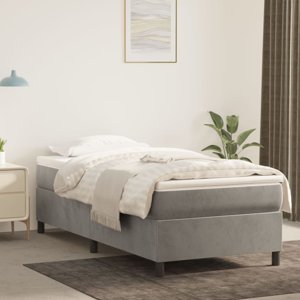 vidaXL Ανώστρωμα 100x190x5 εκ. Twin