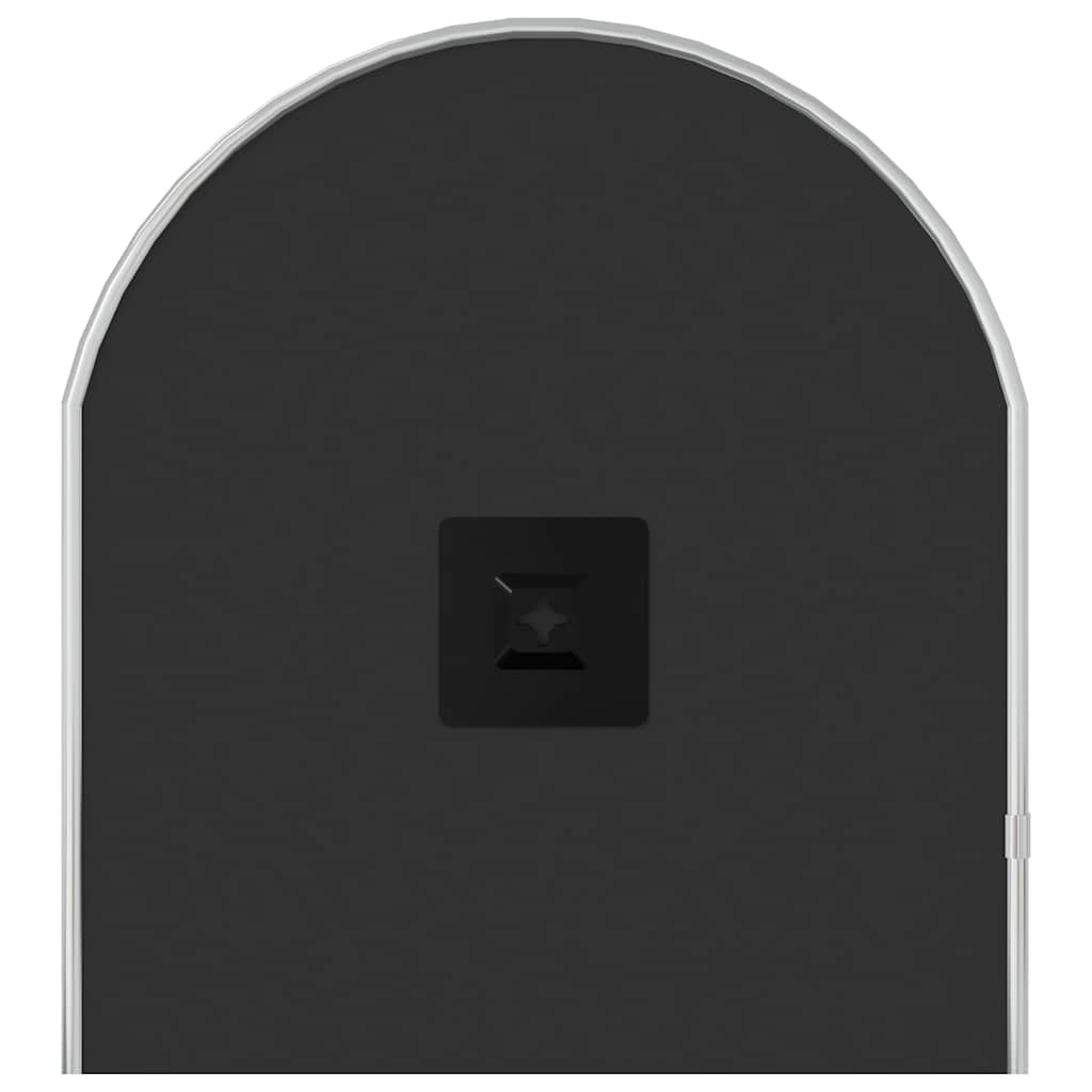 vidaXL Καθρέφτης Τοίχου Οβάλ Ασημί 70 x 30 εκ.