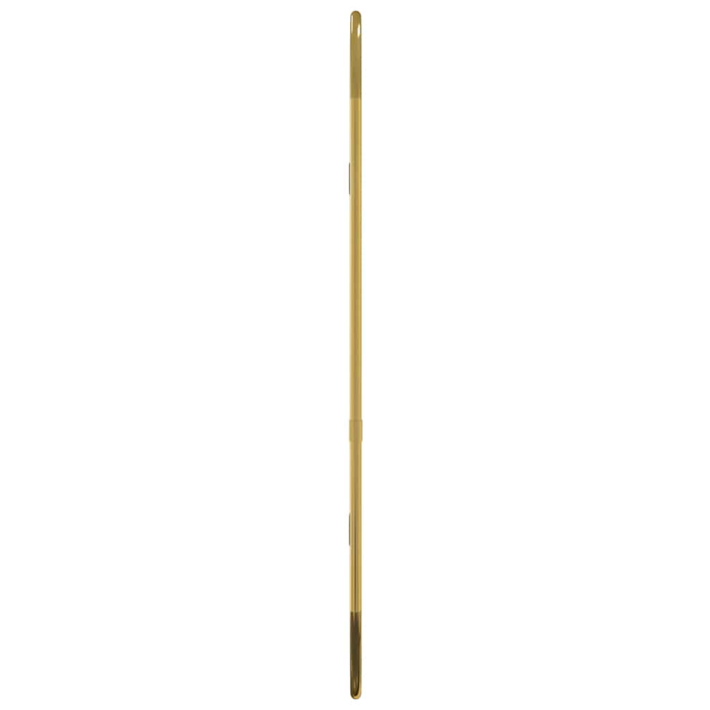 vidaXL Καθρέφτης Τοίχου Οβάλ Χρυσός 60x25 εκ.