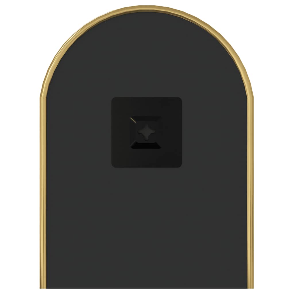 vidaXL Καθρέφτης Τοίχου Οβάλ Χρυσός 60x25 εκ.