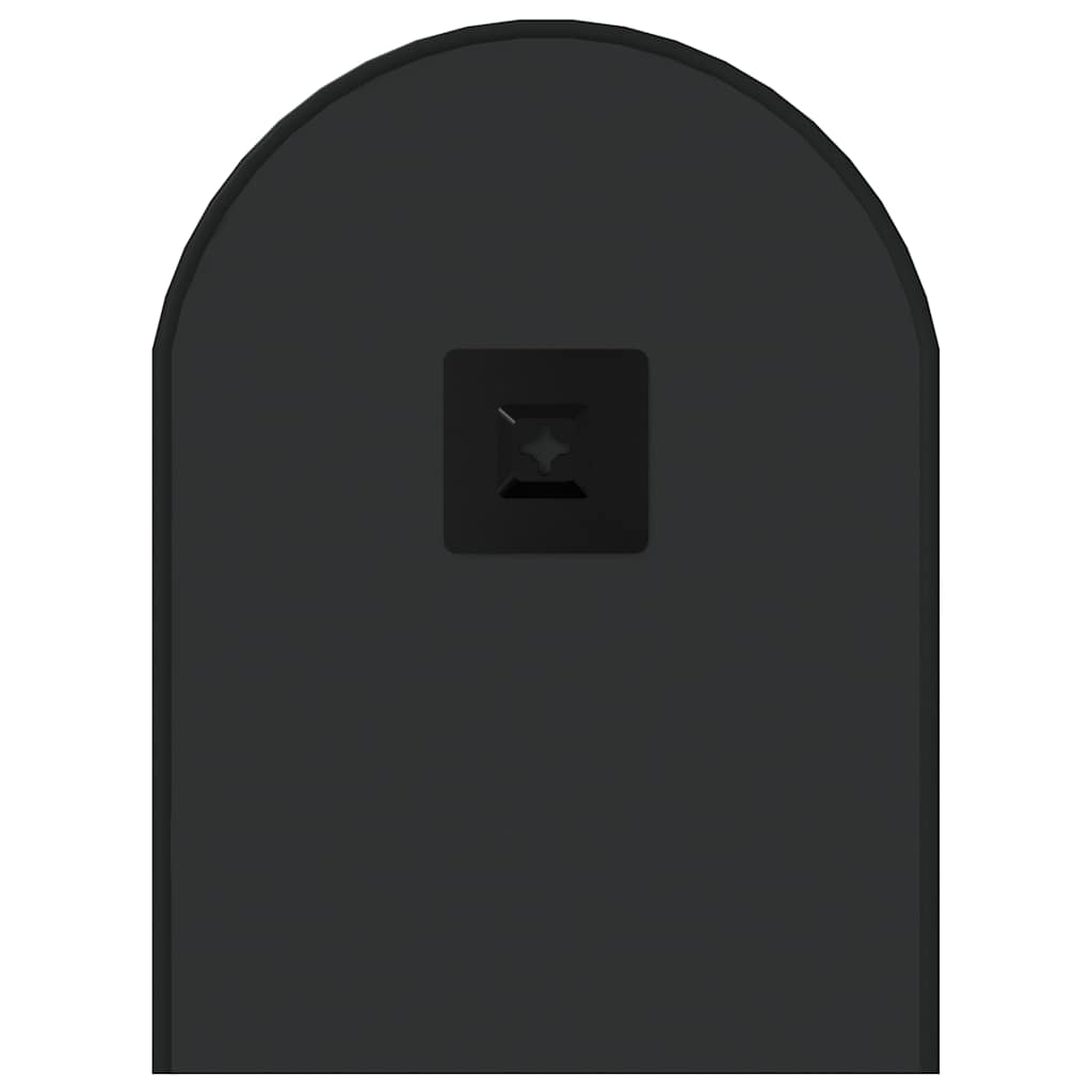 vidaXL Καθρέφτης Τοίχου Οβάλ Μαύρος 60x25 εκ.