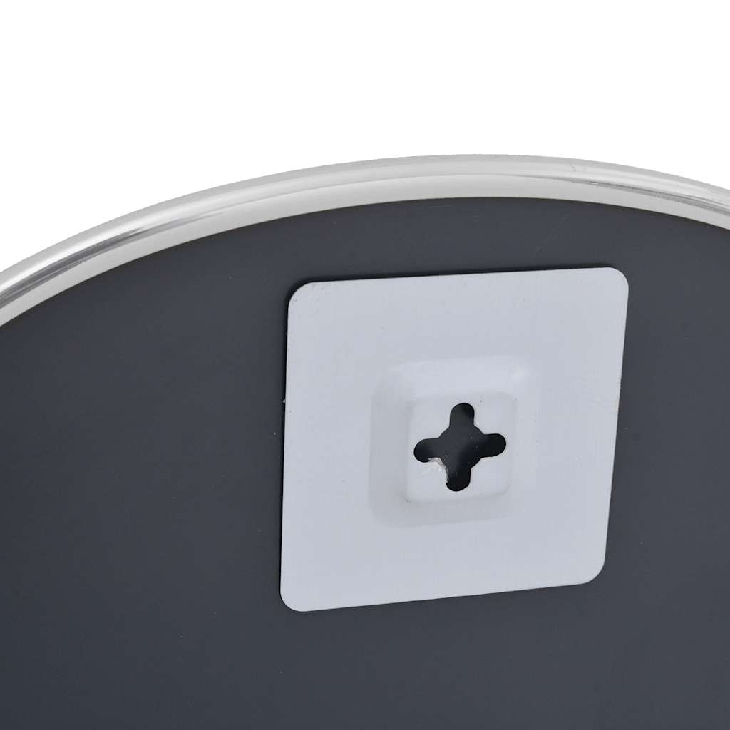 vidaXL Καθρέφτης Τοίχου Ασημί 50x35 εκ.