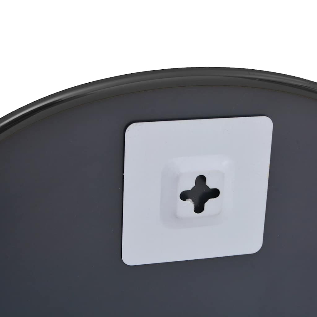 vidaXL Καθρέφτης Τοίχου Μαύρος 30x25 εκ.