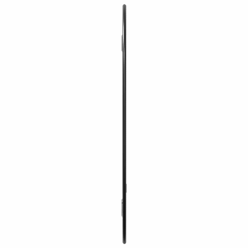 vidaXL Καθρέφτης Τοίχου Μαύρος 40x30 εκ.