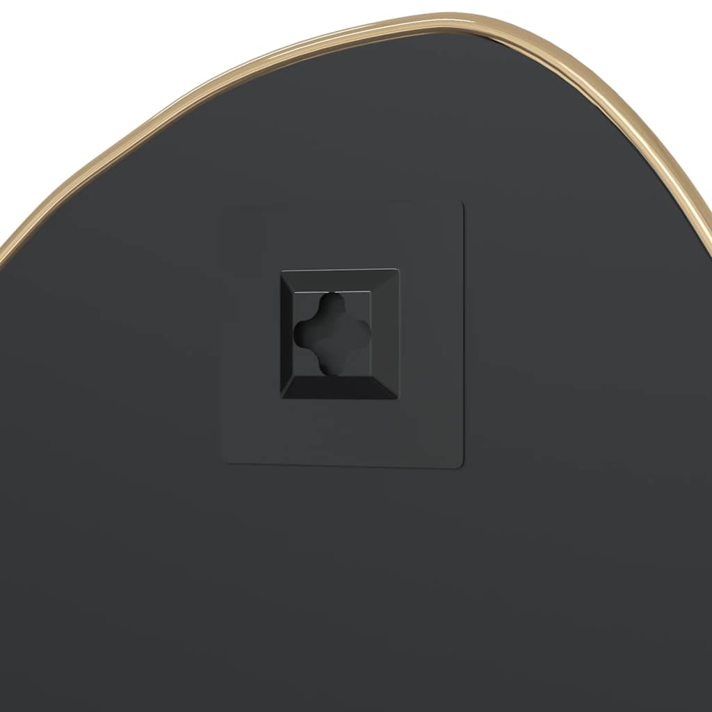 vidaXL Καθρέφτης Τοίχου Χρυσός 60x50 εκ.