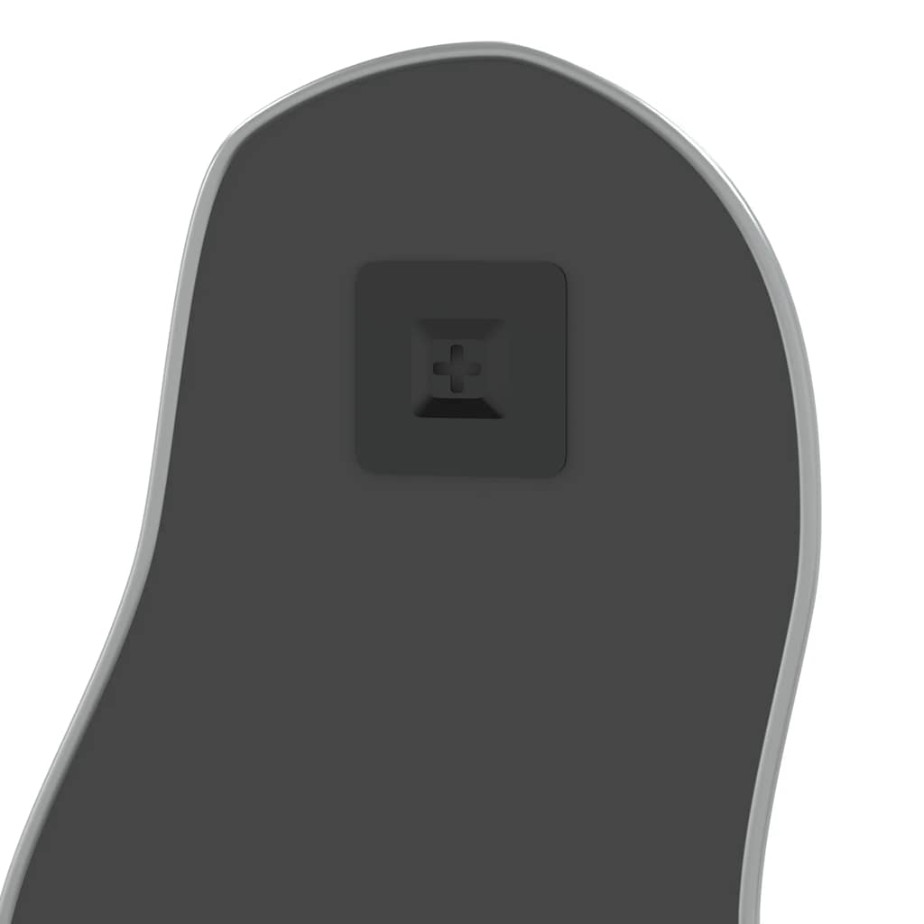 vidaXL Καθρέφτης Τοίχου Ασημί 90x40 εκ.