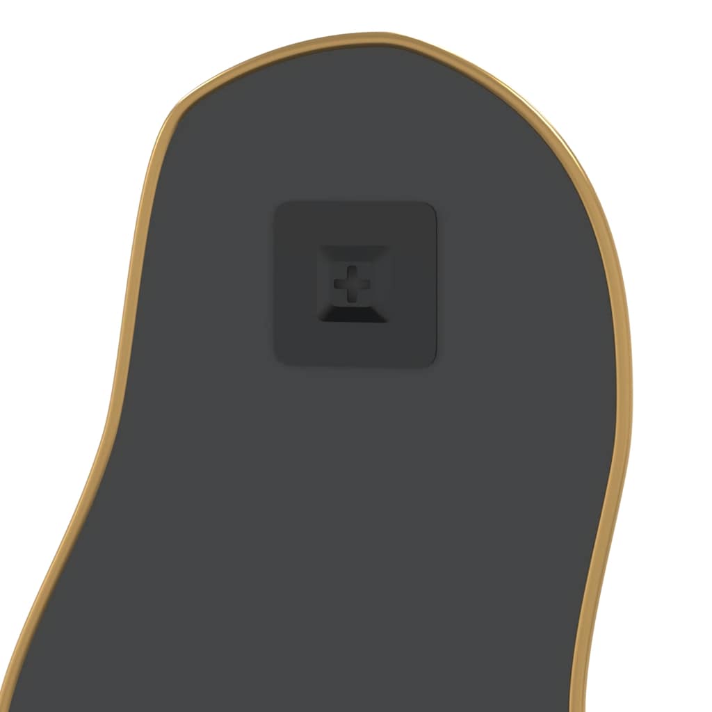 vidaXL Καθρέφτης Τοίχου Χρυσός 80x35 εκ.