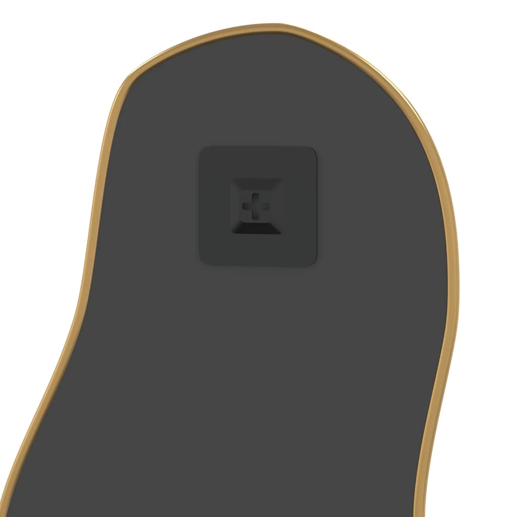 vidaXL Καθρέφτης Τοίχου Χρυσός 90 x 40 εκ.