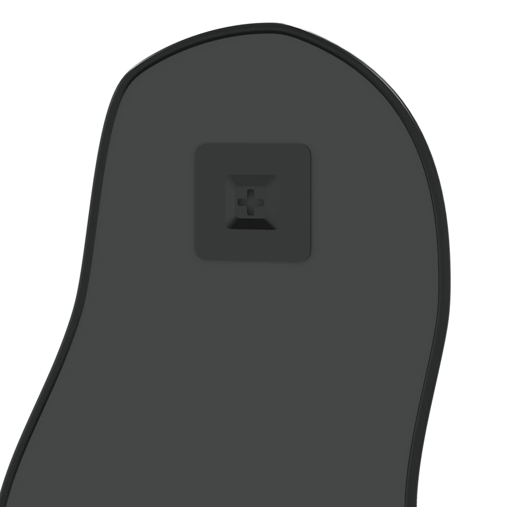 vidaXL Καθρέφτης Τοίχου Μαύρος 90 x 40 εκ.