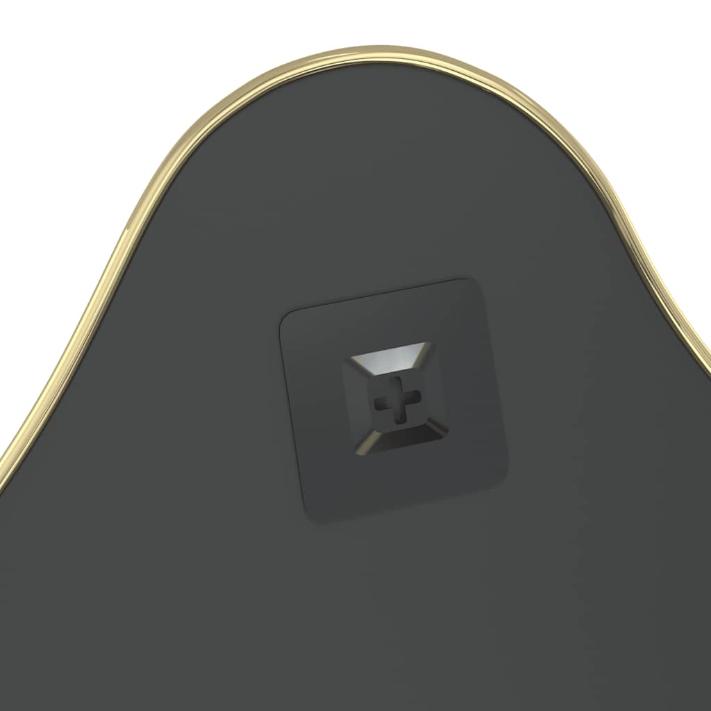 vidaXL Καθρέφτης Τοίχου Χρυσός 50x40 εκ.