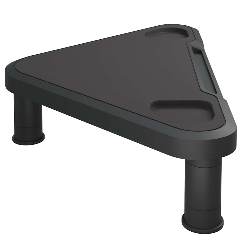 vidaXL Γωνιακή Βάση Οθόνης Μαύρη 49 x 28 x 10,5 εκ.