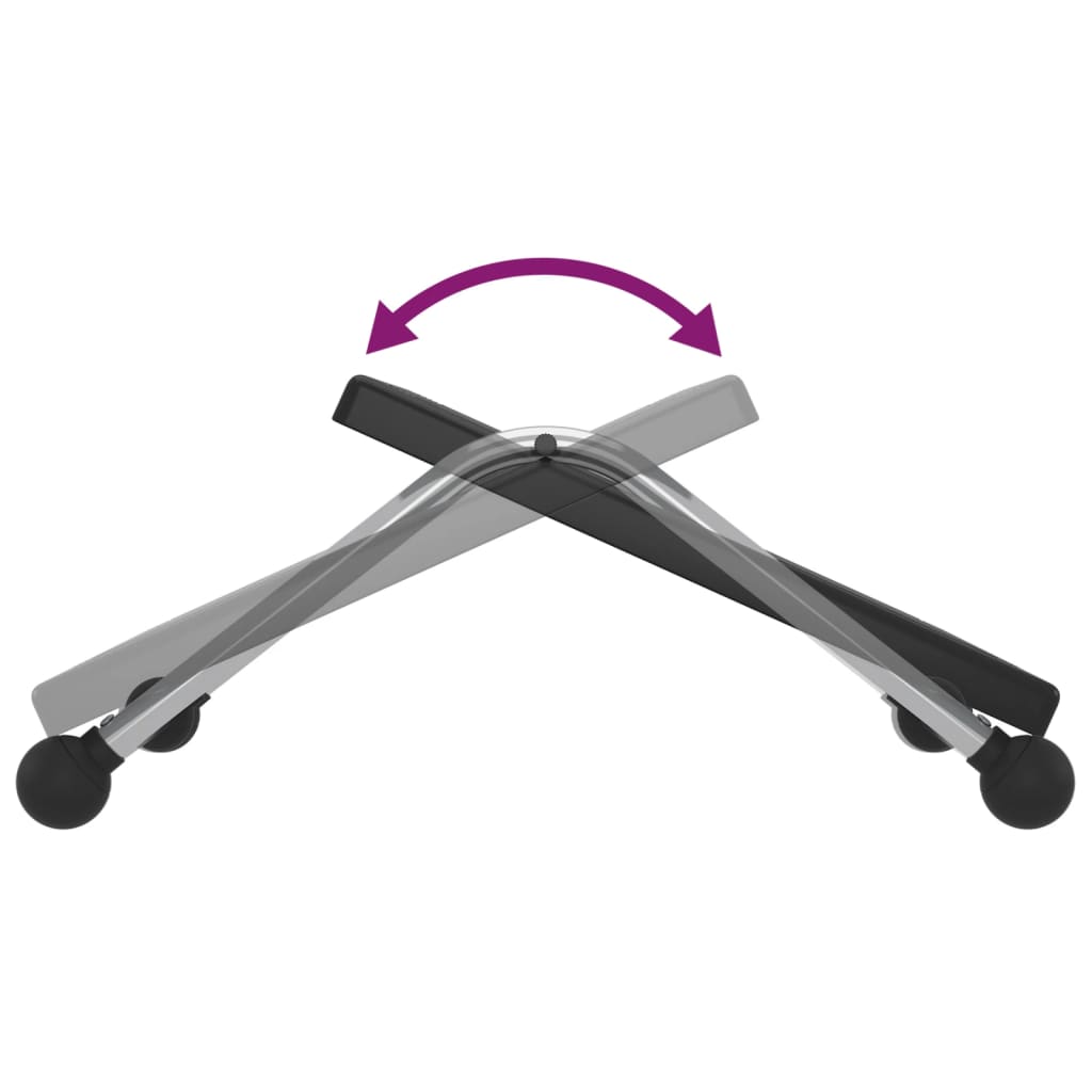 vidaXL Υποπόδιο Μαύρο 45 x 40 x 13,5 εκ.