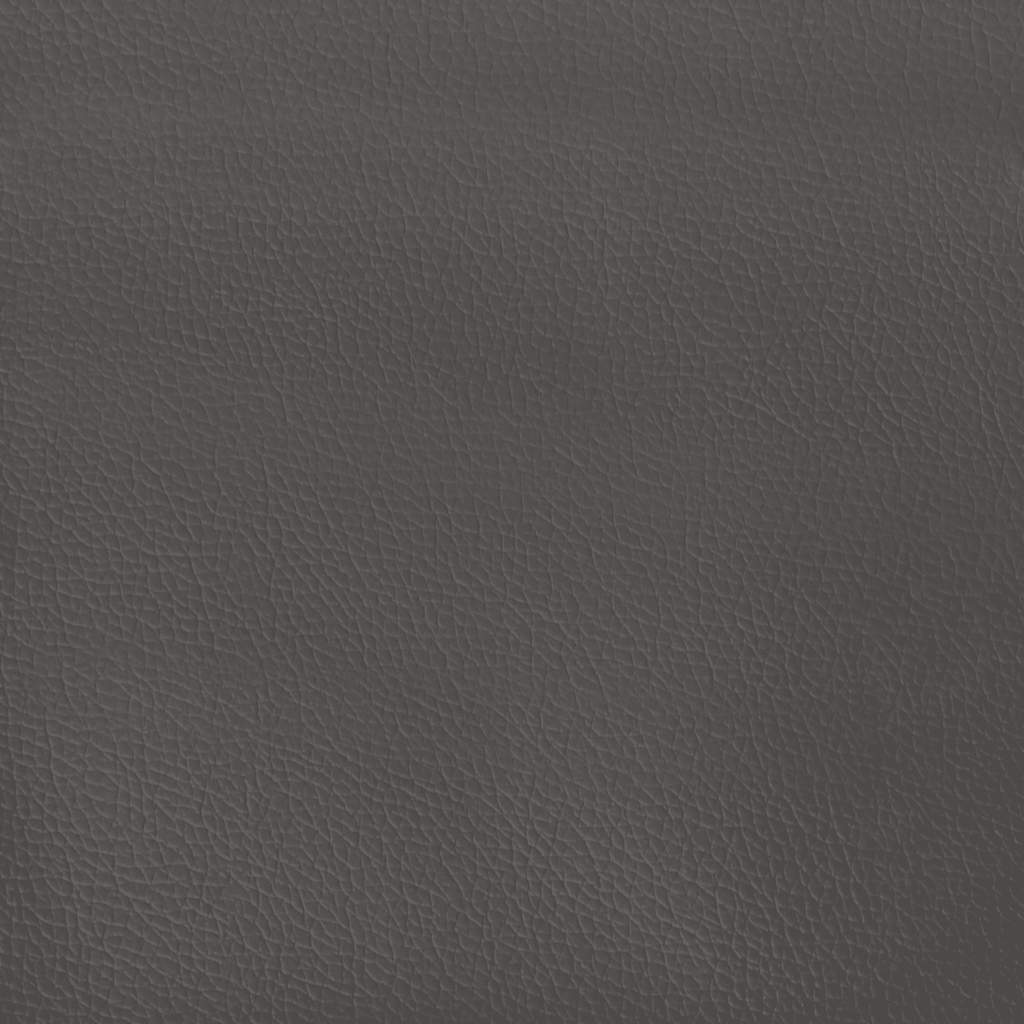 vidaXL Σκελετός Κρεβατιού με Κεφαλάρι Χωρίς Στρώμα Γκρι 80x200 εκ.