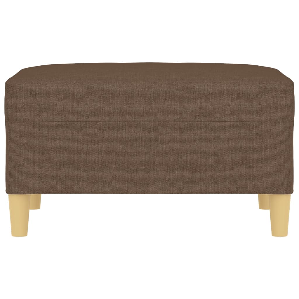 vidaXL Υποπόδιο Καφέ 70 x 55 x 41 εκ. Υφασμάτινο