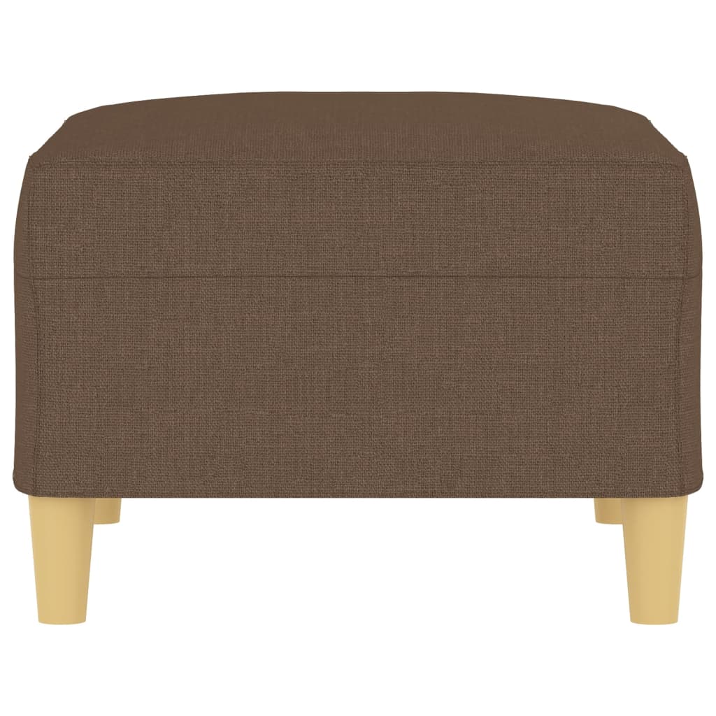 vidaXL Υποπόδιο Καφέ 70 x 55 x 41 εκ. Υφασμάτινο