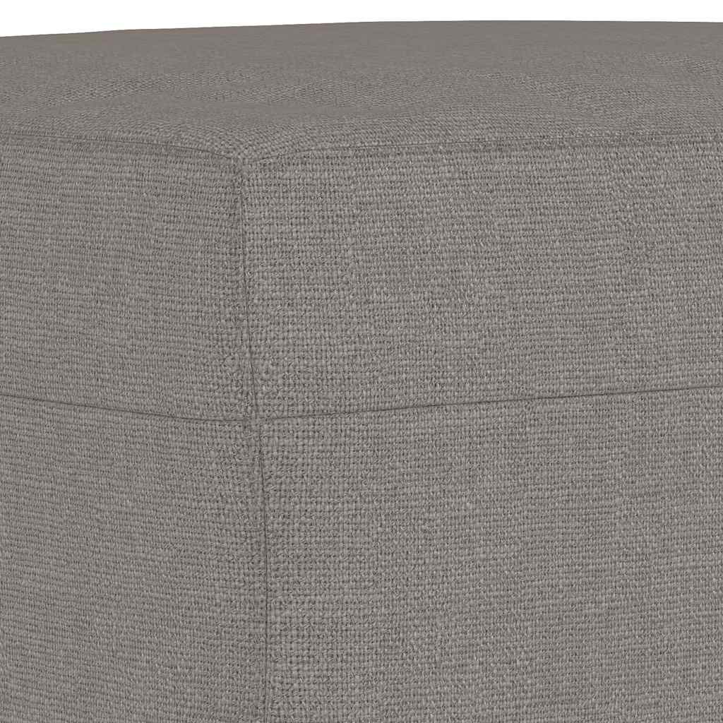 vidaXL Υποπόδιο Taupe 70 x 55 x 41 εκ. Υφασμάτινο