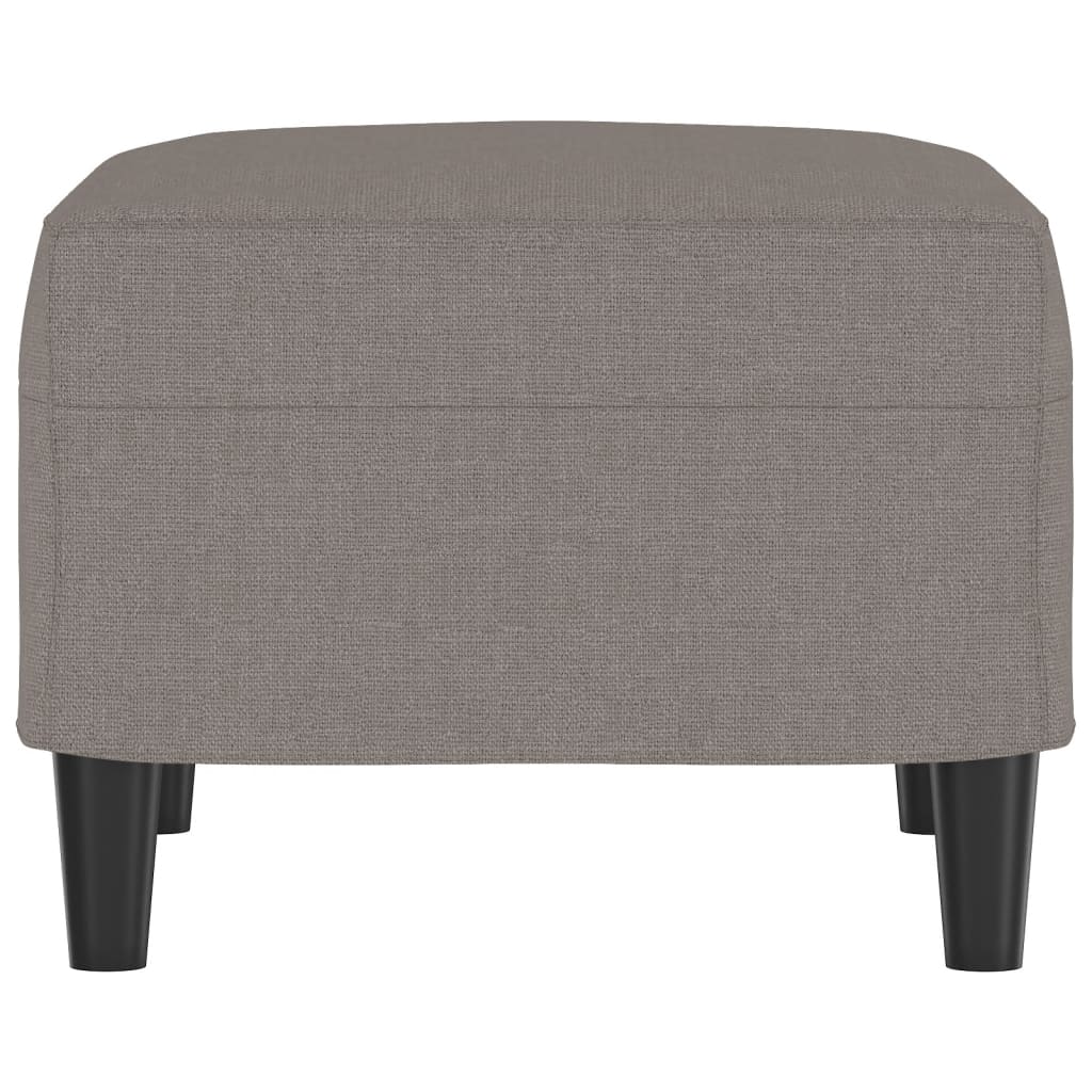 vidaXL Υποπόδιο Taupe 60x50x41 εκ. Υφασμάτινο